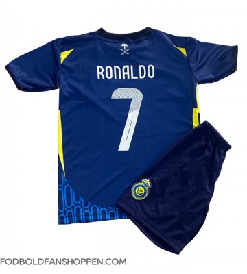 Al-Nassr Cristiano Ronaldo #7 Udebanetrøje Børn 2024-25 Kortærmet (+ Korte bukser)